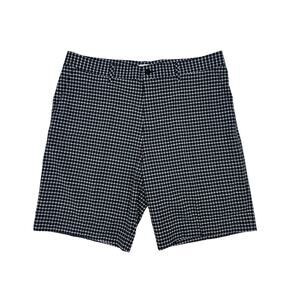 Adidas Black & White 9.5” Inseam (Hemmed) Bermuda Shorts- 36 Waist‎